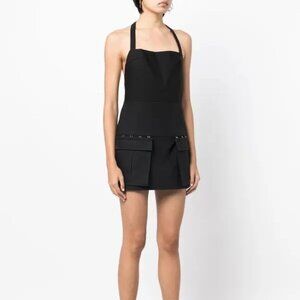 NWT Dion Lee Apron Mini Cargo Dress - Size US 0/UK 4/AUS 4